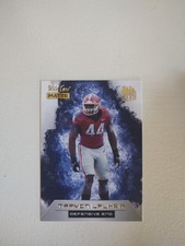 2022 Wild Card MATTE - Rookie Heat Travon Walker #RH-15 White-Blue Flames (RC)