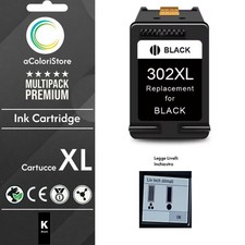 Cartuccia per HP 302 XL Nero stampante Officejet 3830 3832 4650 3833 3834 5230
