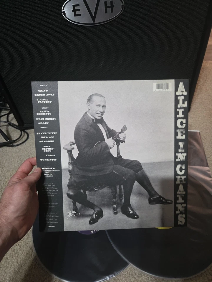 Alice In Chains одноименный винил 2 пластинки оригинальный 1995 1-й выпуск со вставками почти как новый/почти как новый - РЕДКИЙ - Изображение 3 из 4