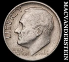 1960-D Roosevelt Dime- Silver- Scarce Better Date No Reserve #J5159