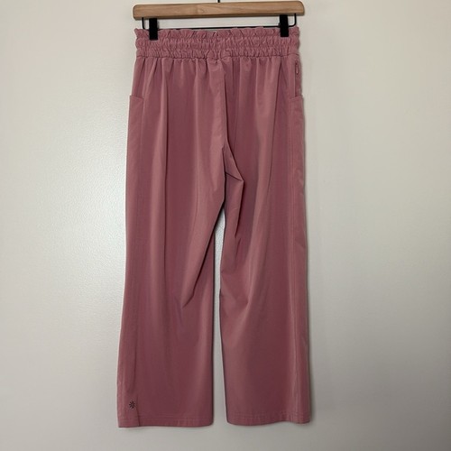 Athleta Girl In The Clouds Capri in Grecian Rose Drawstring Size 12 - Picture 8 of 16