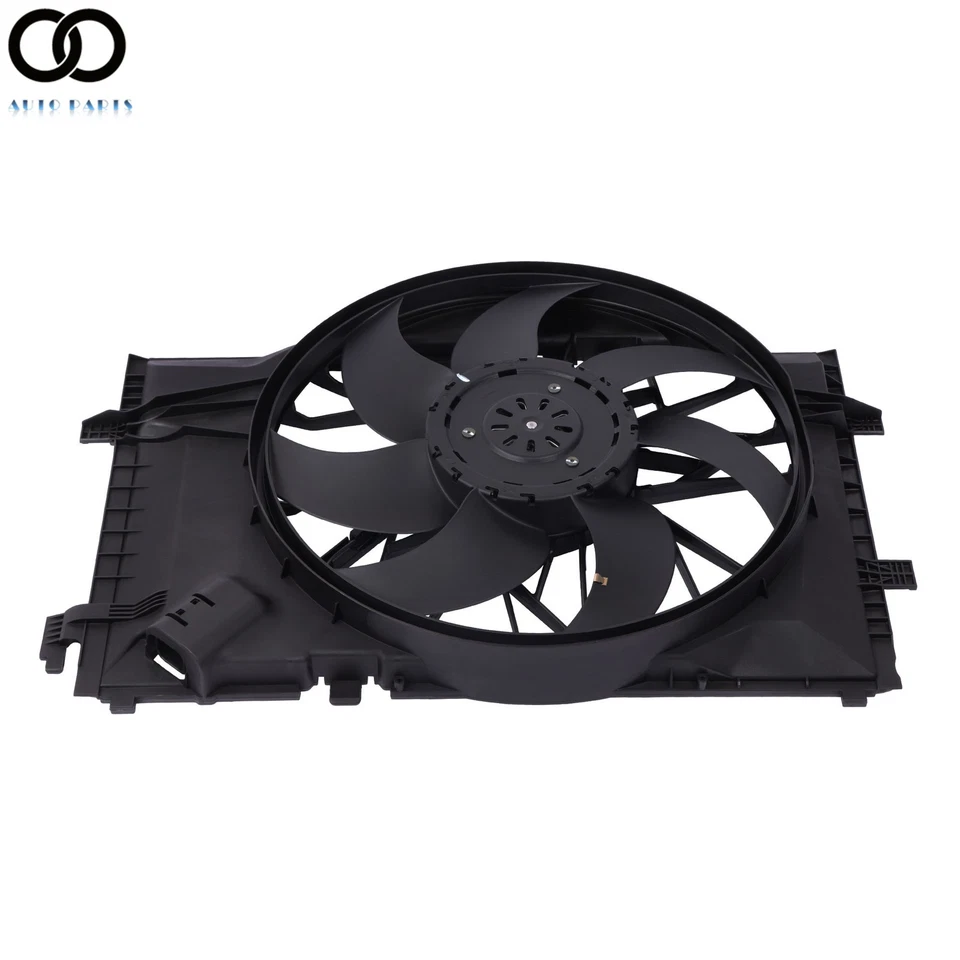 Conjunto de ventilador de refrigeración del radiador para Mercedes-Benz W203 C Clase CLK 2035001693 Foto 4 de 4