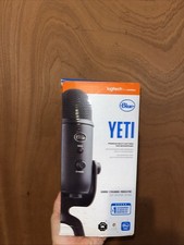Logitech Blue Yeti USB Premium Multi-Pattern Microphone For Recording Podcasting