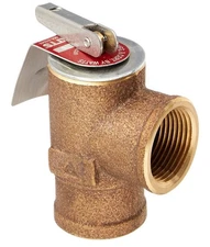 Watts 0342691 30 PSI Pressure Relief Valve, Bronze, 3/4" 335 M2-030
