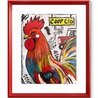 Coop CEO Rooster Art Print 8x10 Signed Giclee Funny Chicken Farm Wall Art Gift — photo 7