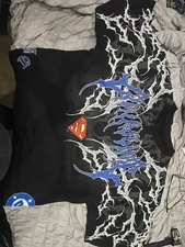 Civil Regime x DC Comics Superman Zombie Graphic Tee Shirt Large New