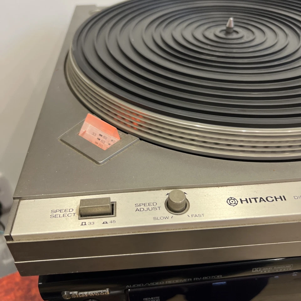 Hitachi Direct Drive Plattenspieler Modell HT-354 Tonabnehmer muss ersetzt werden - Bild 4 von 4