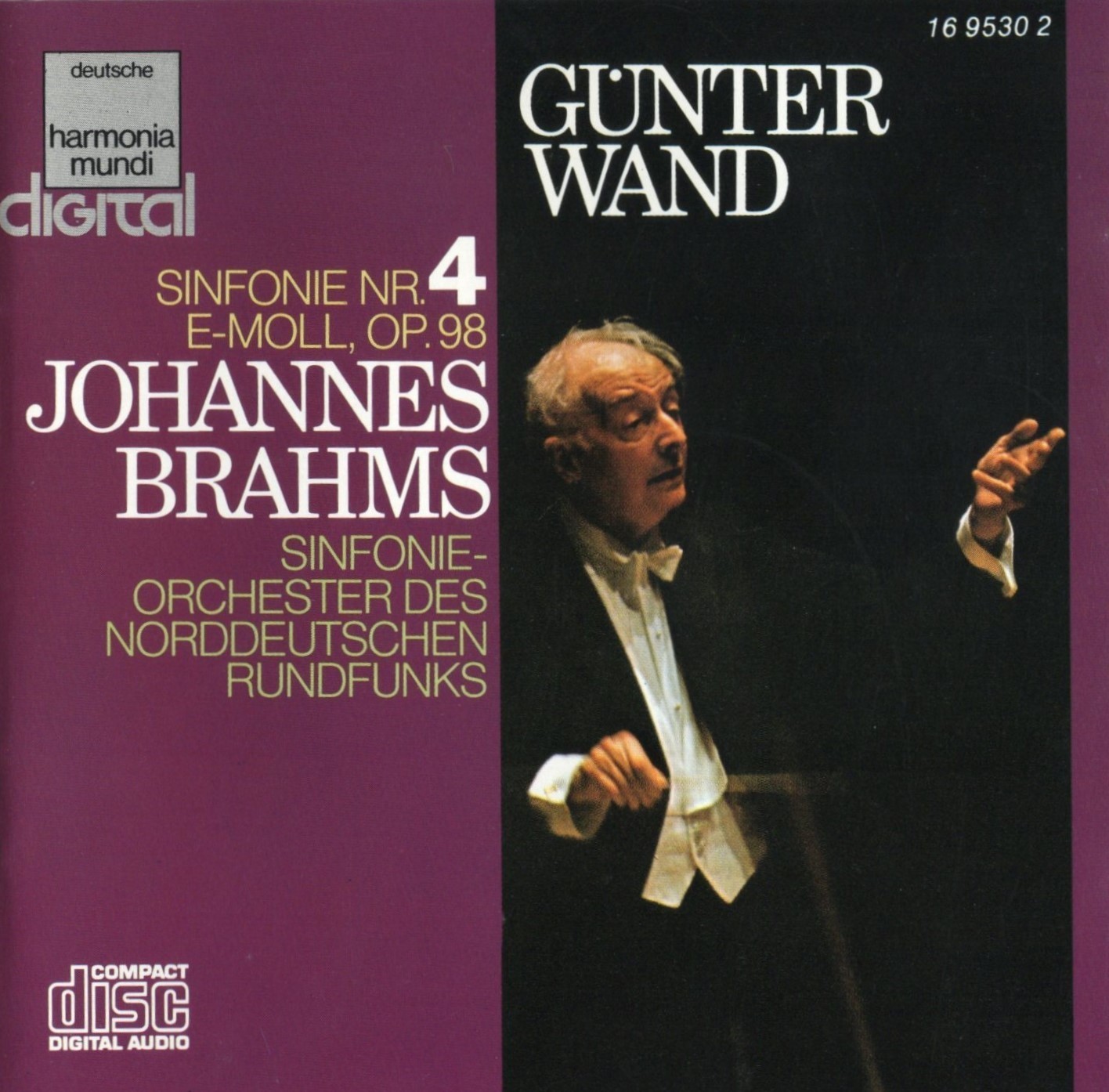 Brahms - Symphony No.4 / Norddeutschen Rundfunks Hamburg · Günter Wand
