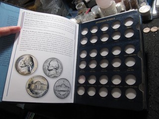 1938 to 2018 S Jefferson Nickel Whitman Album NICE Condition 253SU