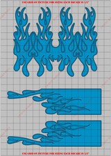 FLA3026PT Fire and Ice General Paint Mask/ Stencil Kit