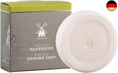 MÜHLE Rasierseife - hochwertige Rasurseife mit Aloe Vera für sensible Haut - v
