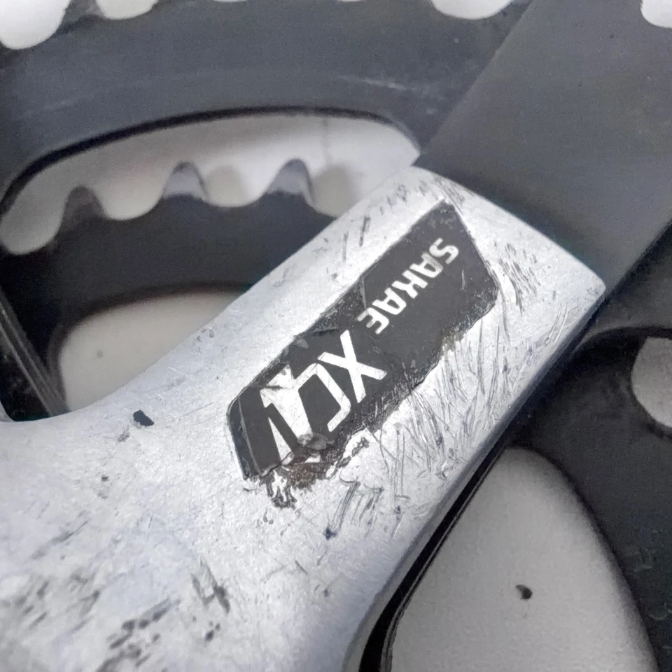 Juego de bielas triples Sakae XCT PowerRing 170 48/38/28 brazos 175 mm Foto 2 de 4