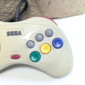 Sega Saturn Controller & Console Set with Christmas Limited Sleeve & Night Game