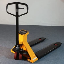 APOLLOLIFT Heavy Duty 5500lb Manual Scale Pallet Jack Truck 45X27.7"Special Fork