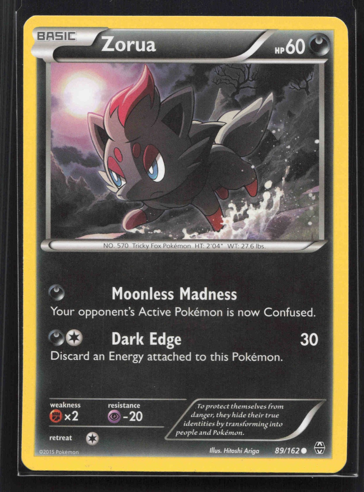 Zorua (89) Common XY - BREAKthrough 89/162 NM
