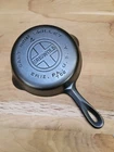 Griswold Cast Iron Skillet #4 Large Block Logo Erie PA 702