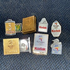 Kodak 2000 Sydney Olympics Vintage Lapel Pins - CD Film Photo Album Limited Ed’s