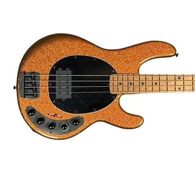 Ernie Ball Music Man StingRay 4 ''DarkRay'', Gold Bar / Roasted Maple 8.6 LBS *IN