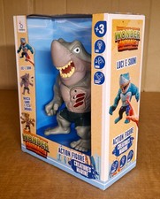 Italia Excl. Figura de acción de contrabando Street Sharks 10" Wonder Animals KO Knock Off