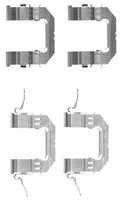 Hella Pagid ZubehöRsatz Scheibenbremsbelag 8DZ 355 203-741 FüR D40 Nissan Navara