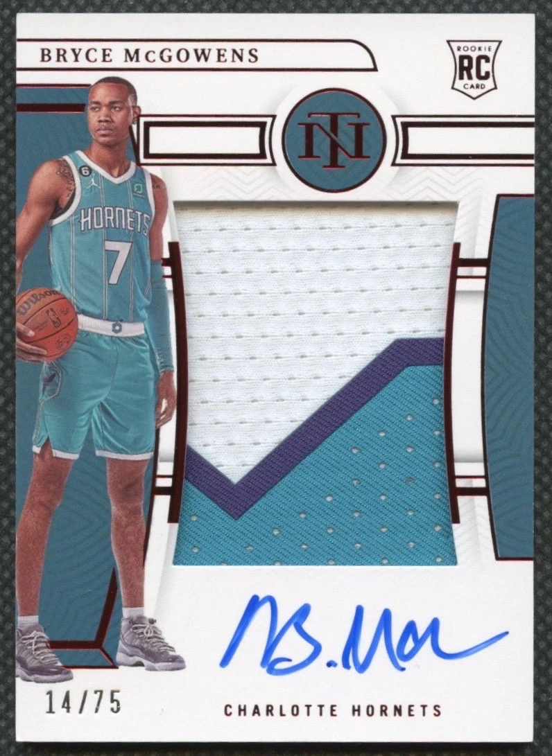 bryce mcgowens gold rc /10 カード直筆auto Bryce McGowens Trading