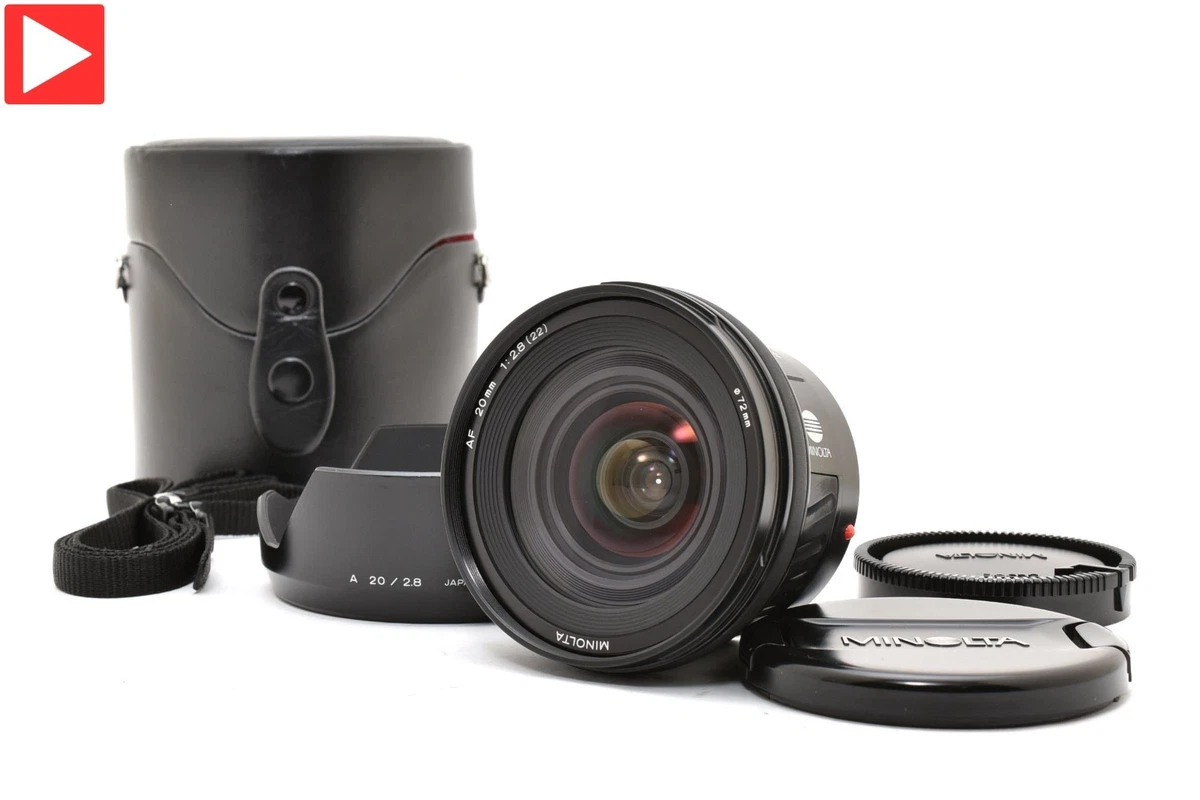 Minolta f/2.8 Camera Lenses 20mm Focal for sale | eBay