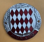 Badge souvenir auto car Monaco Monte-Carlo enamel A