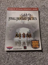 Final Fantasy Tactics Prima's Official Strategy Guide PlayStation