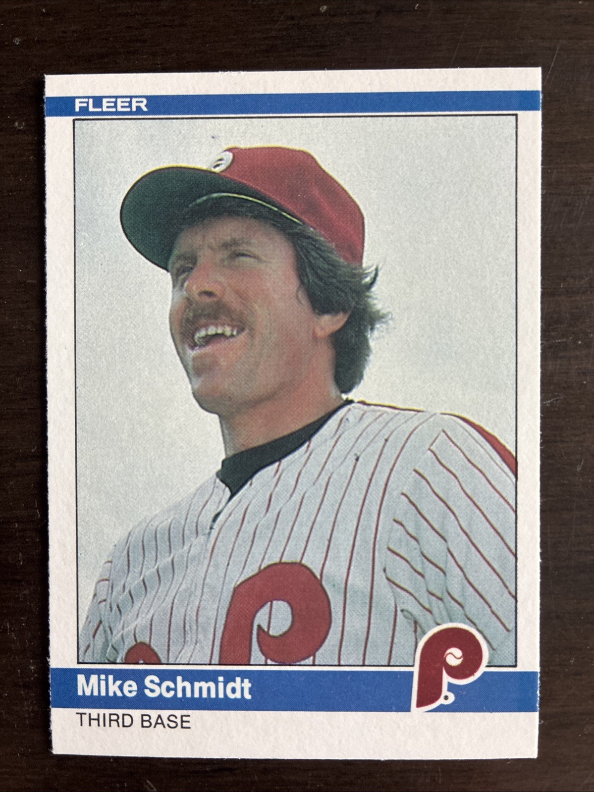 Mike Schmidt #48 Baseball Cards 1984 Fleer trading card — raw and PSA graded price guide