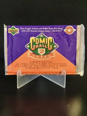 1991 UPPER DECK LOONEY TUNES ALL STARS (COMIC BALL 2) ⚾️ PACK 12 Cards MLB OVP‼️ - Bild 1 von 2