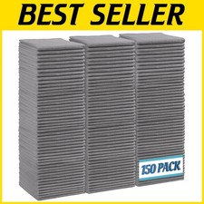 11.5"X11.5" Shop Towels, 150 Count - Scratch-Free Cleaning