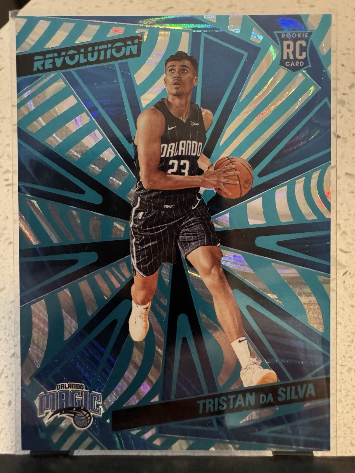 2024-25 Panini Revolution - Rookies Tristan da Silva #142 Teal Swirl /49 (RC)