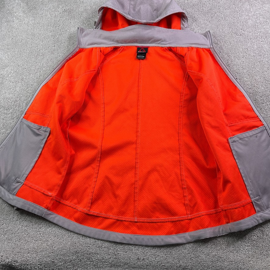 Gerry Jacket Womens Medium Grey Soft Shell Full Z… - image 7
