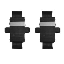 2-Pack MPO to MPO Singlemode Simplex Coupler Optical Fiber Adapter UP-Down Fiber