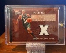 Paul Pierce Card 2002-03 Fleer Platinum Inside the Playbook Game Used /250🔥🔥