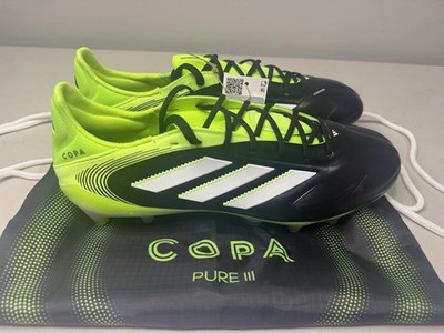 Size 8 - Adidas Men's Copa Pure 3 Elite FG Soccer Cleats Black Green JH6304