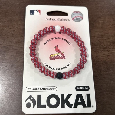 Medium St. Louis Cardinals *LOKAI BRACELET Brand New - Image 1 of 4
