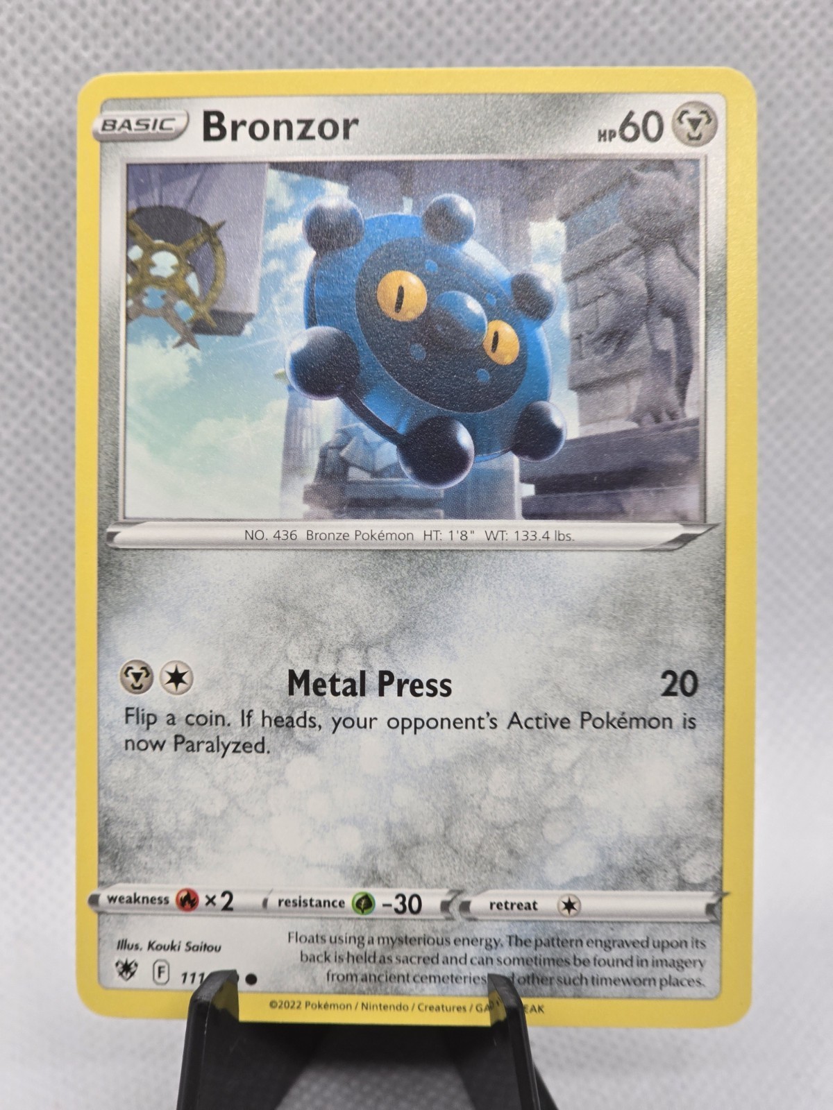 Bronzor 111/189 Astral Radiance Regular Pokemon TCG 