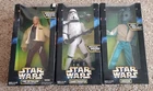 1997 Kenner Star Wars 12 Inch Figure Lot Of 3