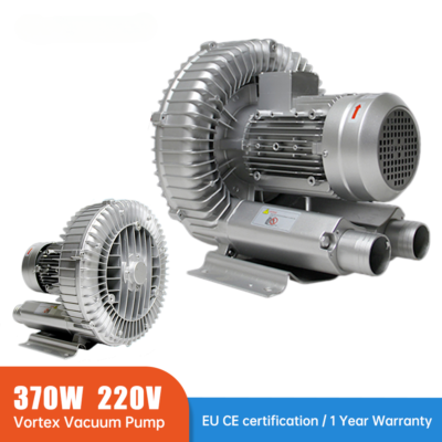 #ad 370W Industrial High Pressure Vortex Vacuum Pump 220V 1PH Dry Air Blower Machine $359.90