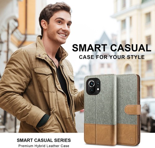 Flip Case For Xiaomi Redmi Note 10 / Mi 11 /Pro Wallet Phone Cover Magnetic Card - Picture 14 of 275