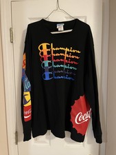 coca cola champion sweatshirt