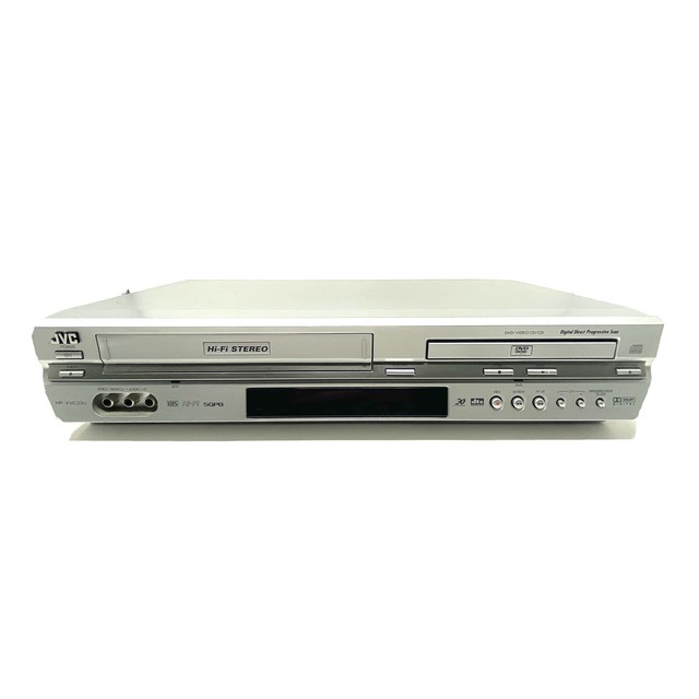 JVC HRXVC33U HiFi Digital Direct Progressive Scan DVD VCR Combo Player