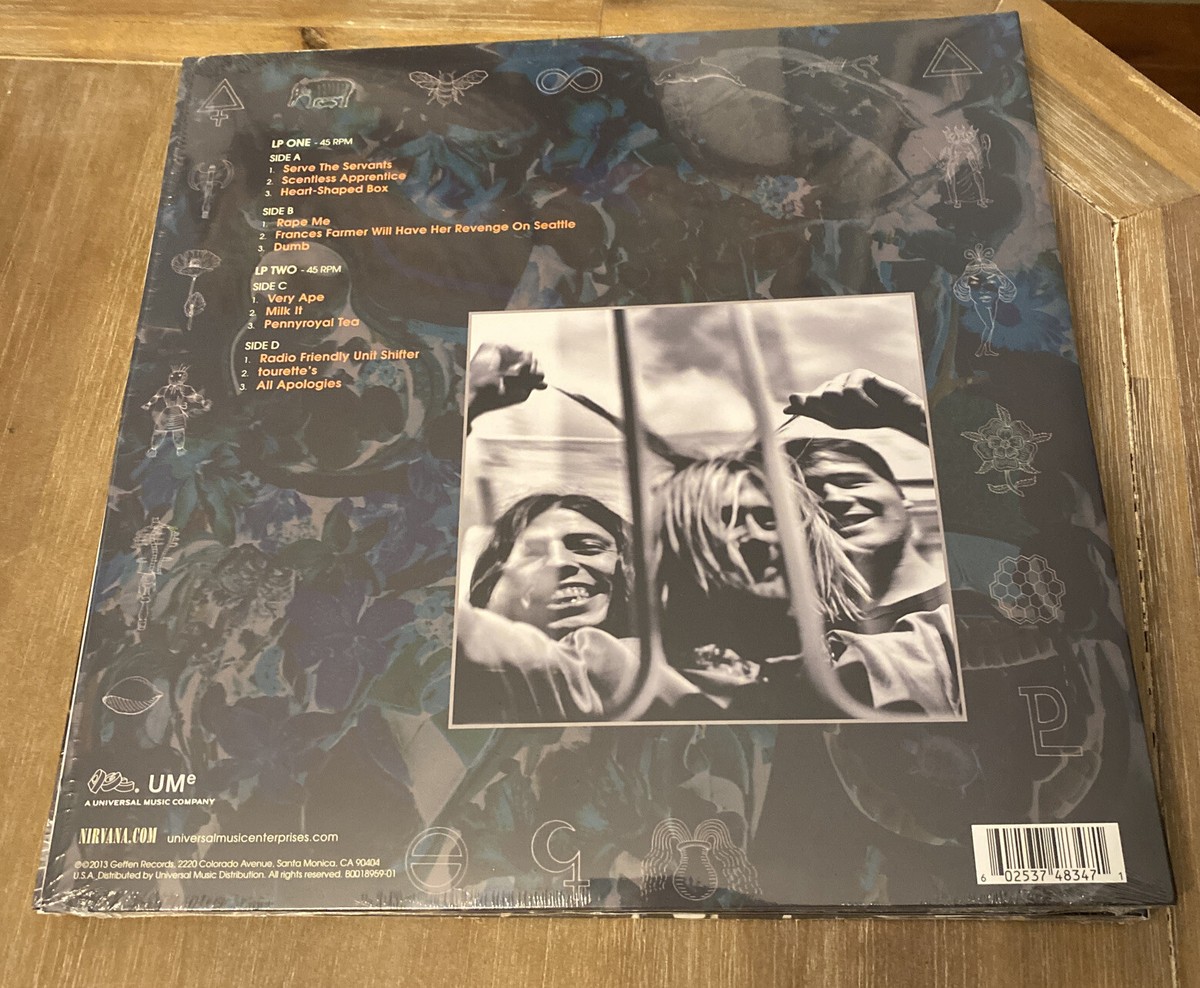 洋楽 nirvana IN UTERO 2013 MIX 45RPM 180G 2LP Nirvana In Utero 2013 Mix 180g 45rpm 2LP
