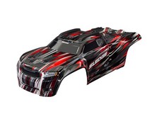 Traxxas 9511-RED Body Sledge Red Complete