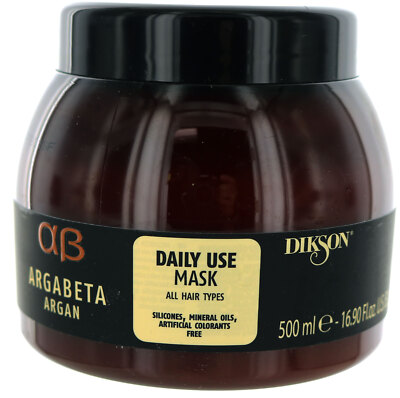 Argabeta Daily Use Mask for all types of Hair by Dikson. 16.9 fl oz