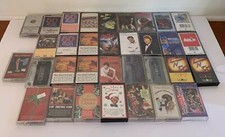 Lot Of 33 OLDIES VTG Cassette Tapes Elvis Christmas, Neil Diamond, 4Tops, Annie