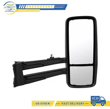 For 13-19 Kenworth T680,T880 Power Heated Door Mirror Chrome Passenger Side