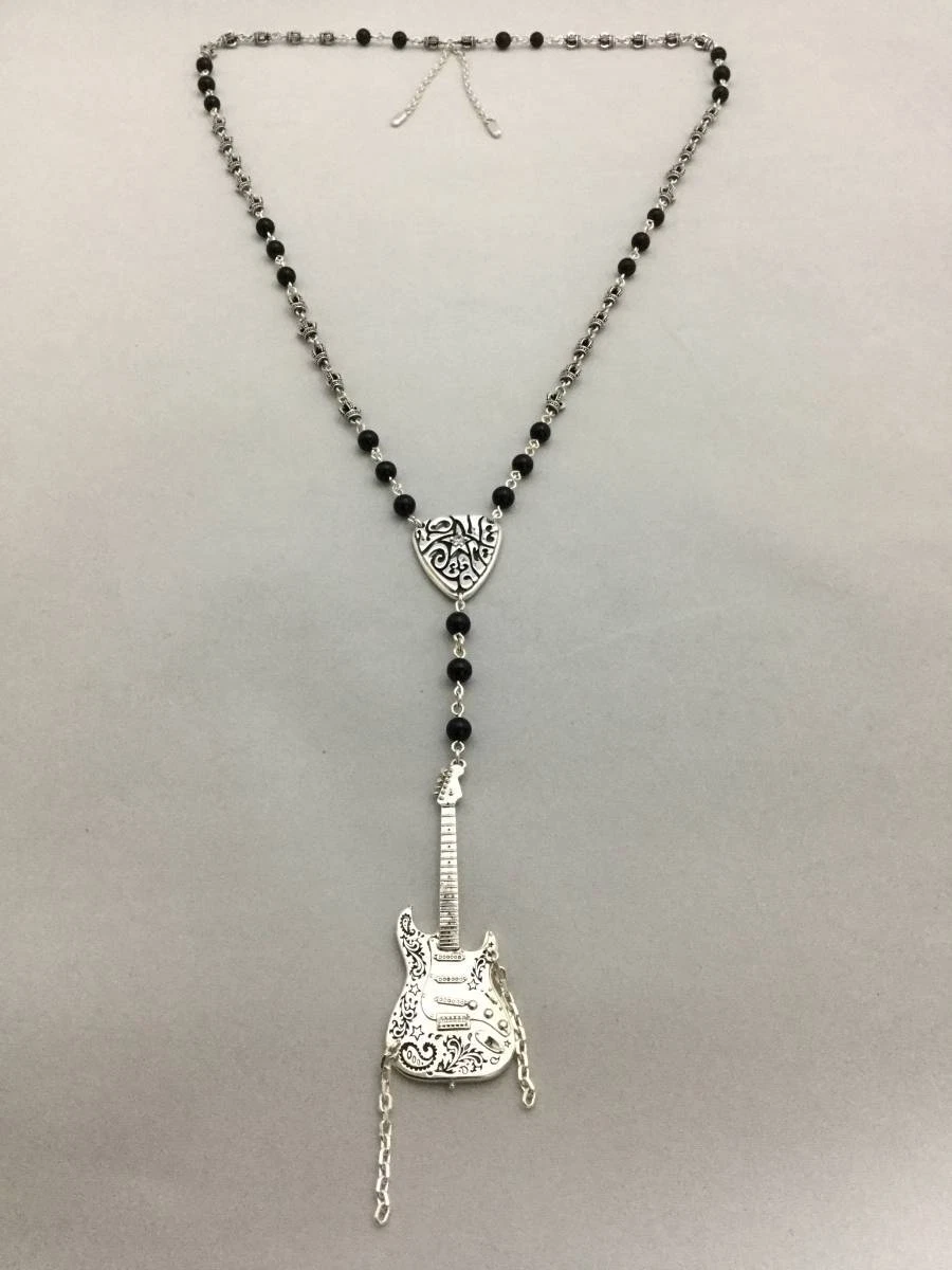 Davis Locket Charm Necklace in Sterling Silver