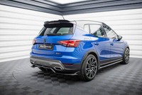 Mittlerer Diffusor Heck Ansatz Dtm Look FüR Seat Arona Fr Mk1 Facelift Schwarz H